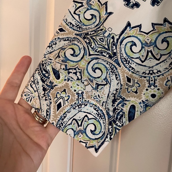 Chico's Multicolor Patterned Shirt - Picture 4 of 4